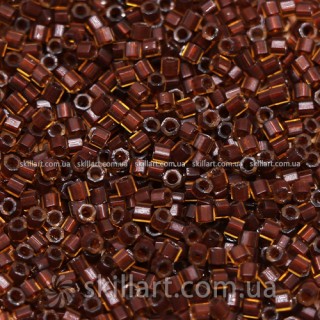 Бисер DBC-1393 Miyuki Delica Beads Cut 11/0 (рубка, темно-коричневый)